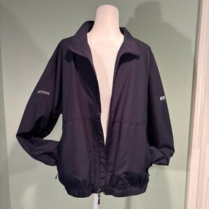 Cutter&Buck Men’s Navy weather tec golf jacket W/pockets size L